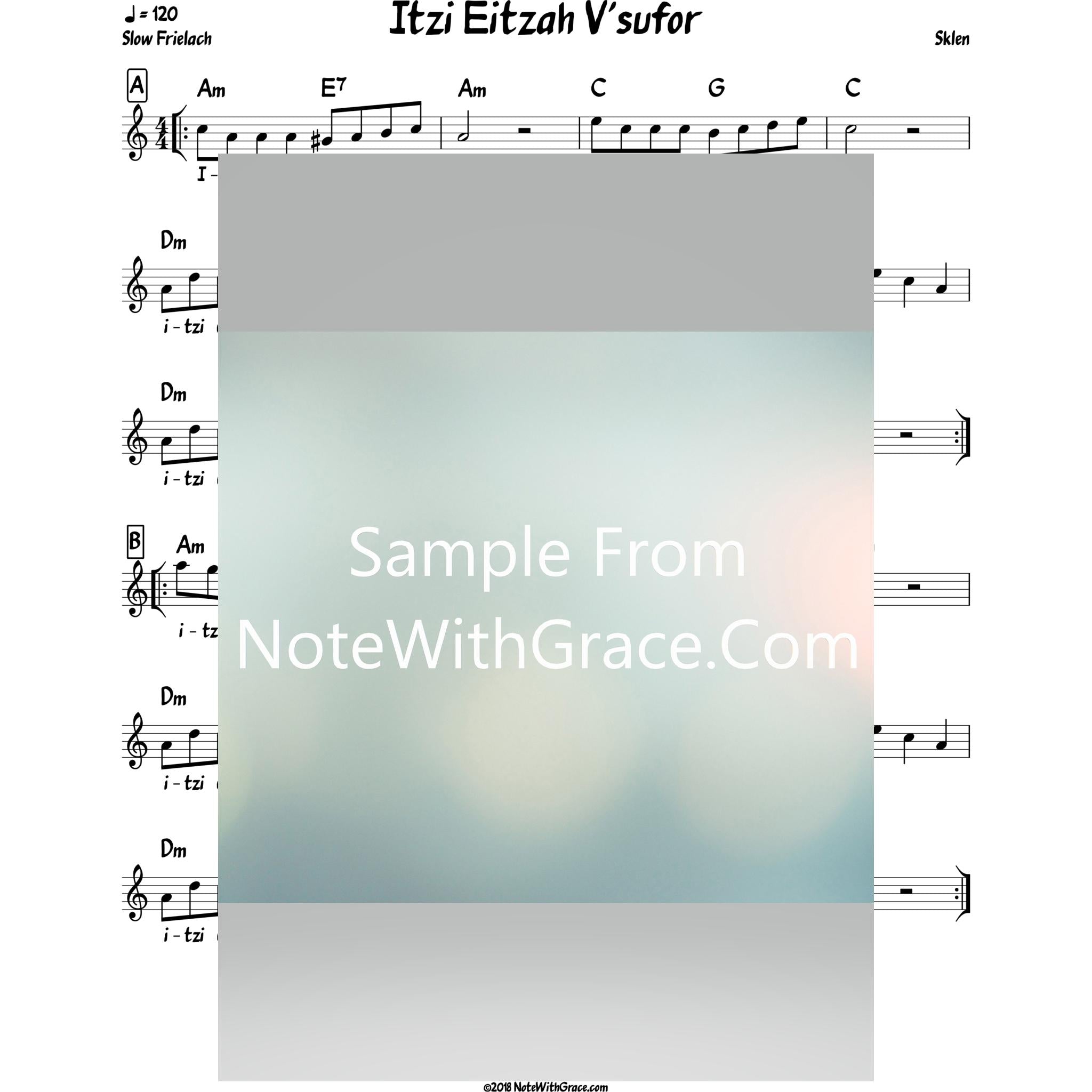 Purim Bundle Lead Sheets (Mixed Collections)-Sheet music-NoteWithGrace.com